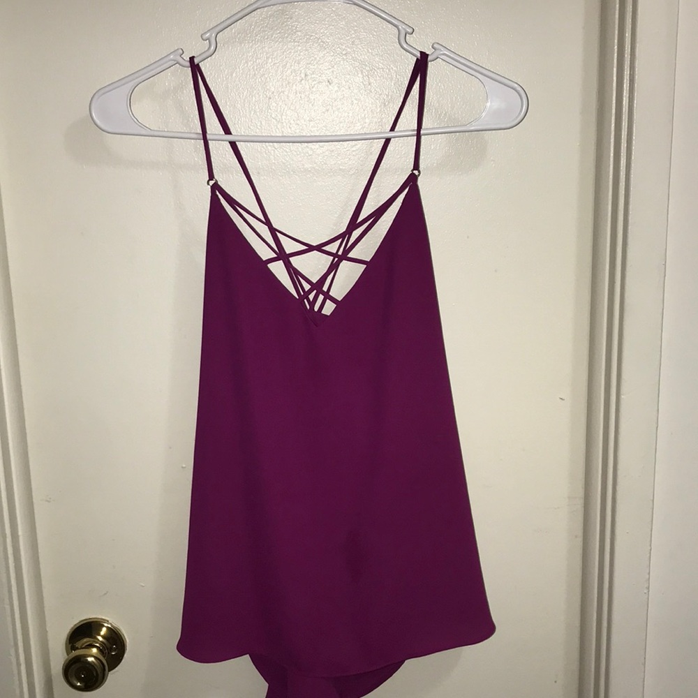 Strappy tank top